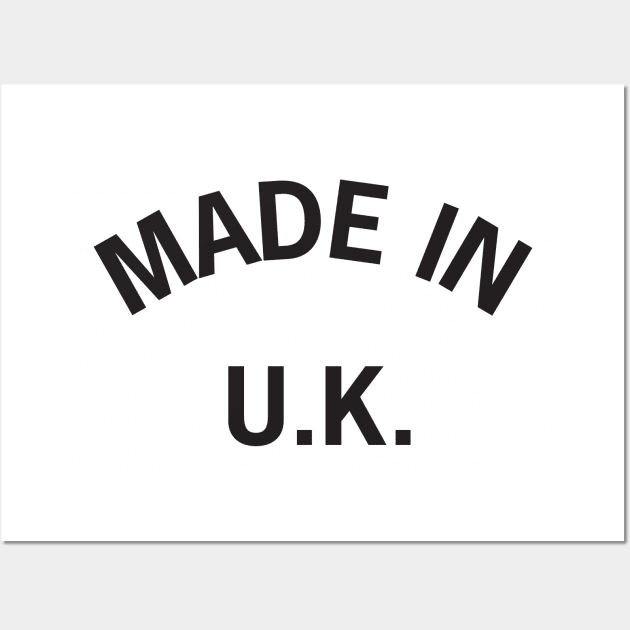 Made in UK Wall Art by elskepress